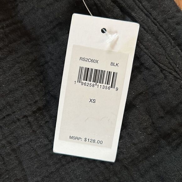 NEW Splendid Black Waist Ruffle Shorts - Picture 4 of 7